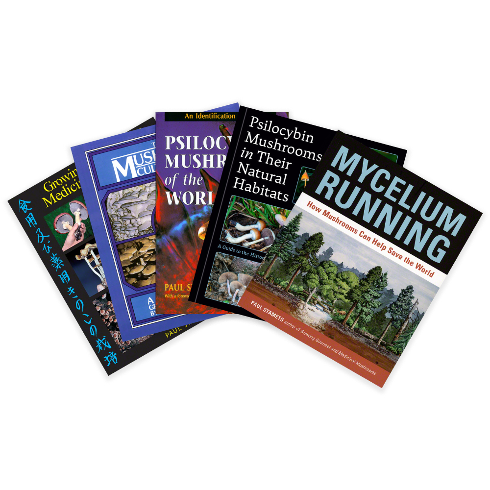 Special Price for 5 of Paul Stamets' Books