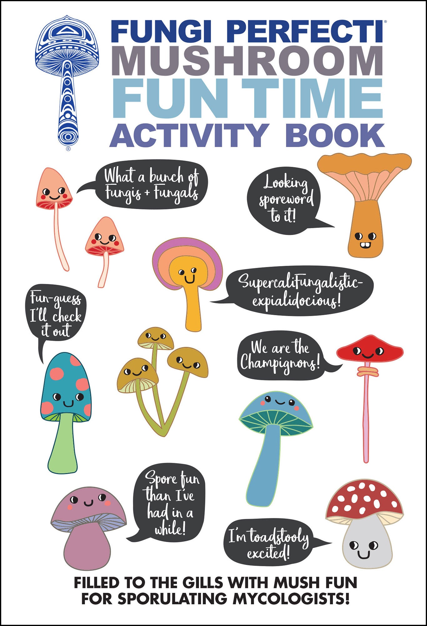 Fungi Perfecti® Mushroom Fun Time Activity Book