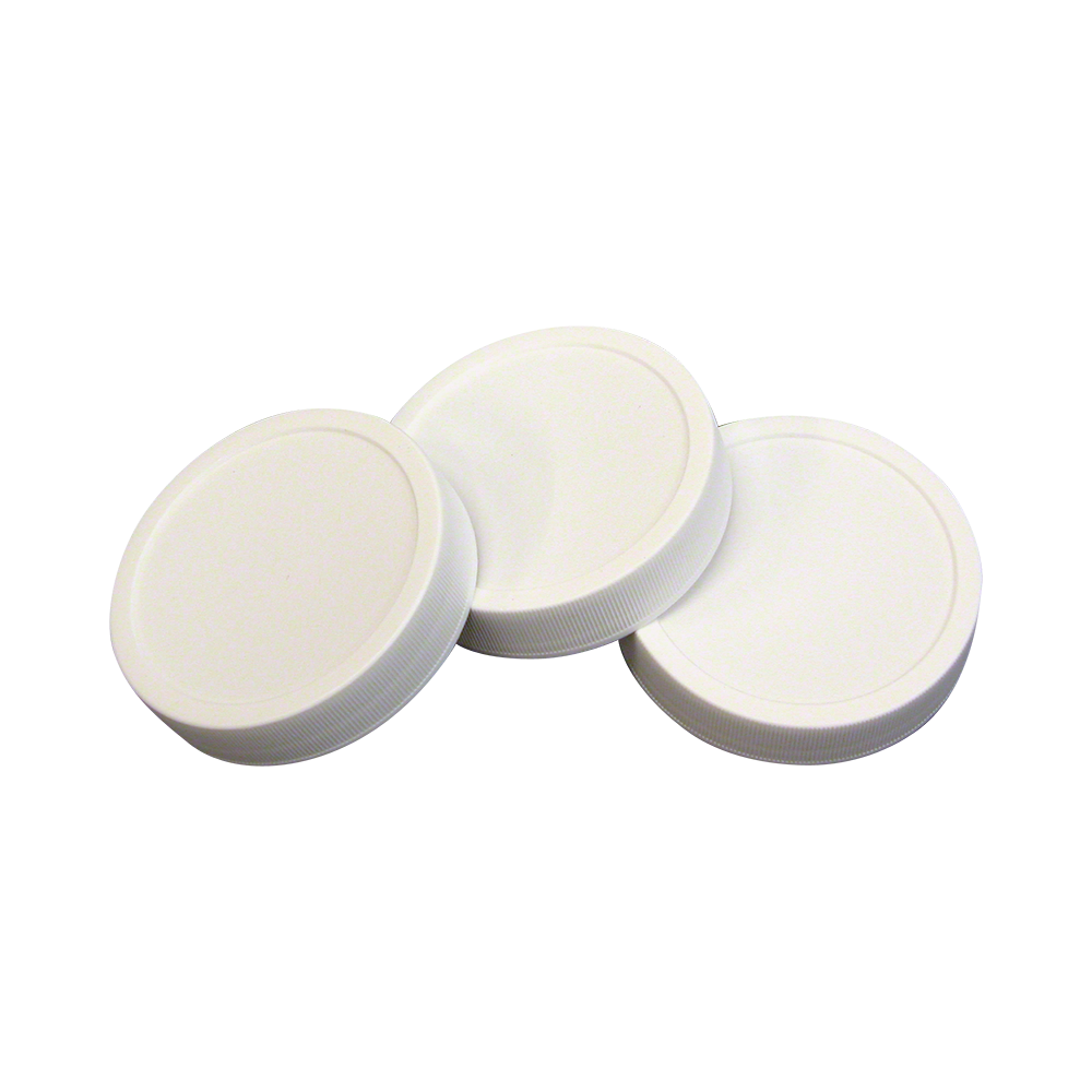 70 mm Autoclavable Plastic Lids - Set of 100