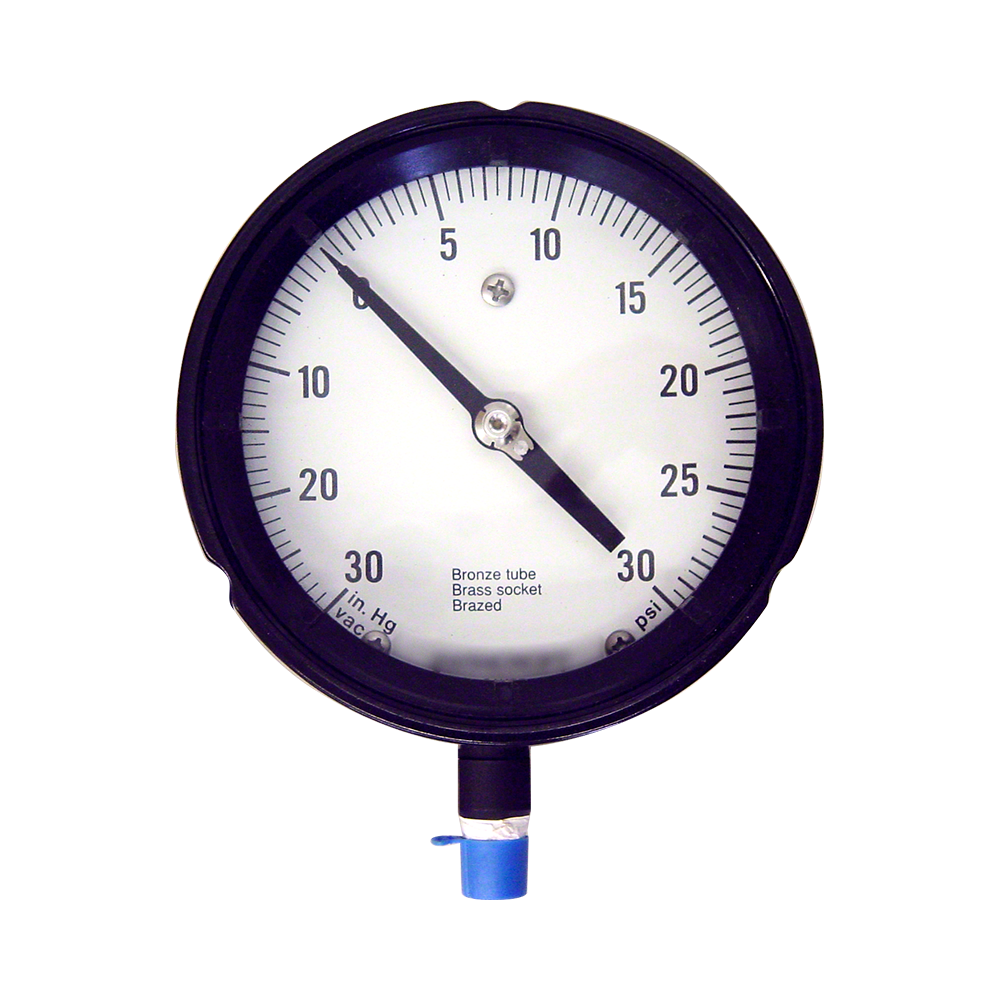 Use of pressure sale gauge