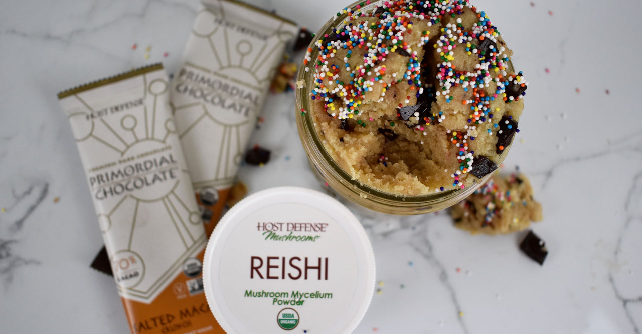 Reishi and Primordial Chocolate Cookie Dough Ingredients