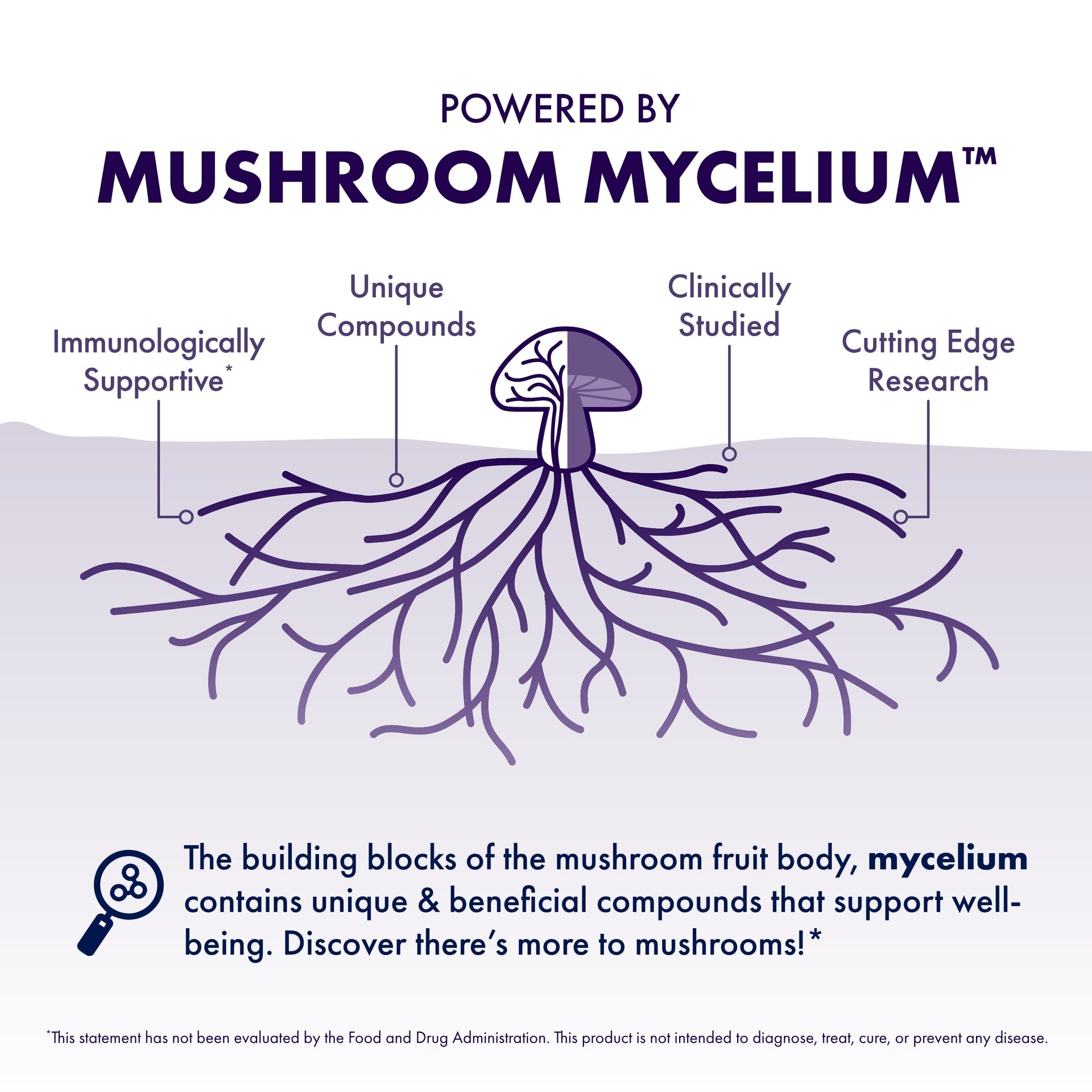 Host Defense® Lion’s Mane Gummies
 - Blueberry, Powered by Mushroom Mycelium.