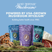 Grateful Dead Gummies - Beary Well,  90-count bag, Host Defense ad.