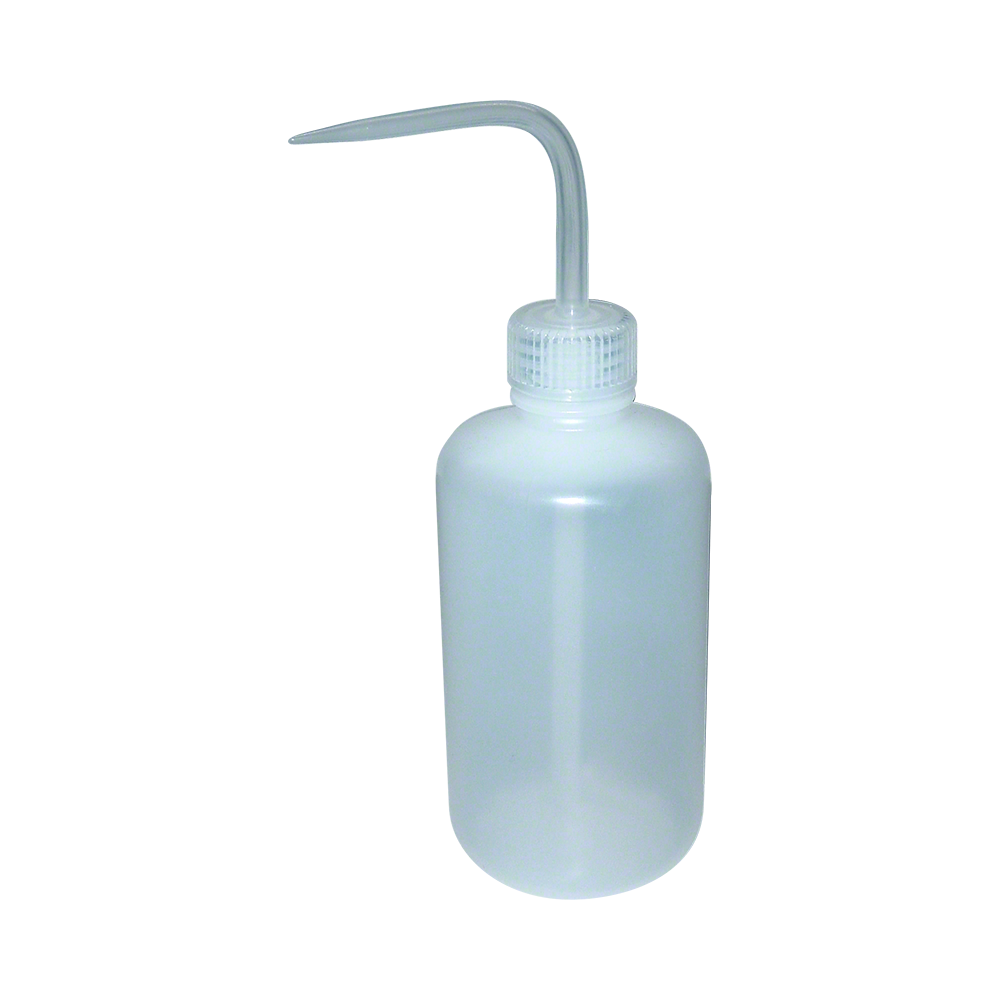 1000ml Wash Bottle, Wide Mouth With Blue Closure, LDPE, Karter