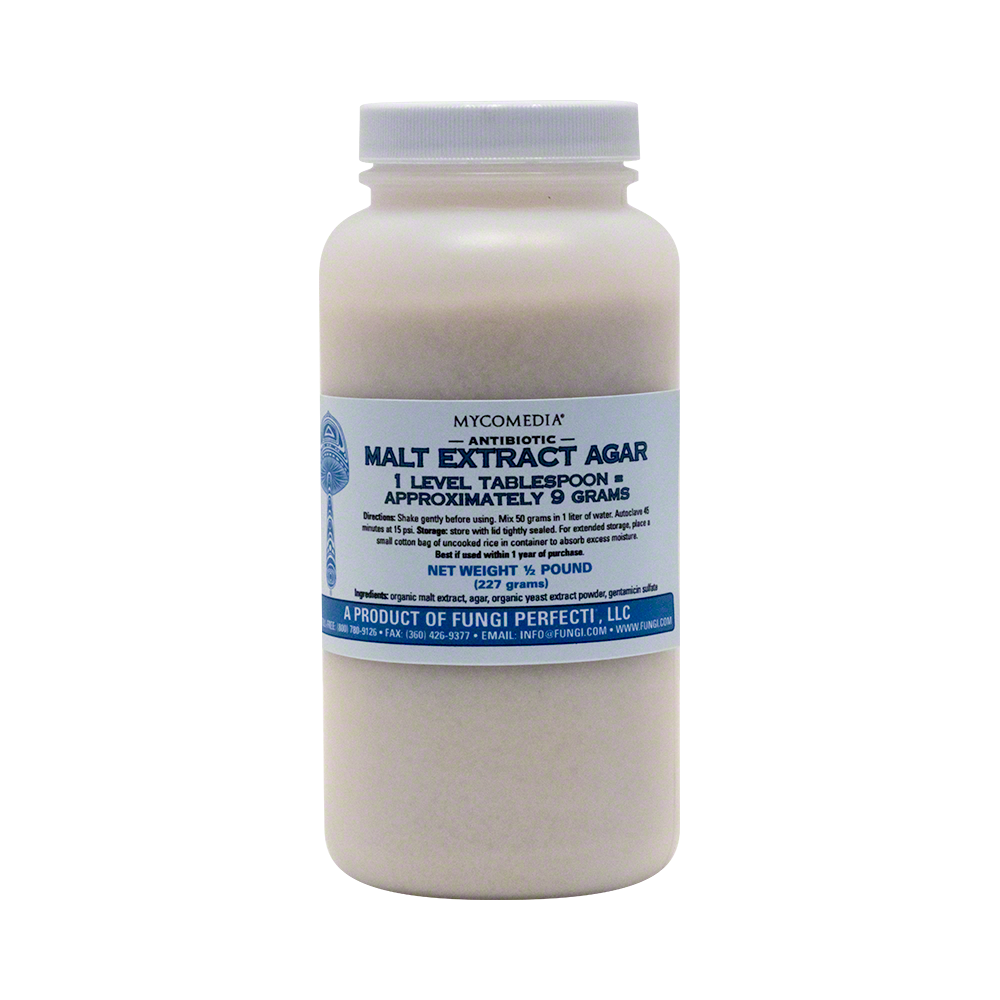 Antibiotic Malt Extract Agar - ½ Pound