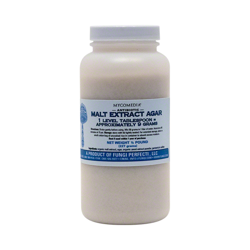 Antibiotic Malt Extract Agar - ½ Pound